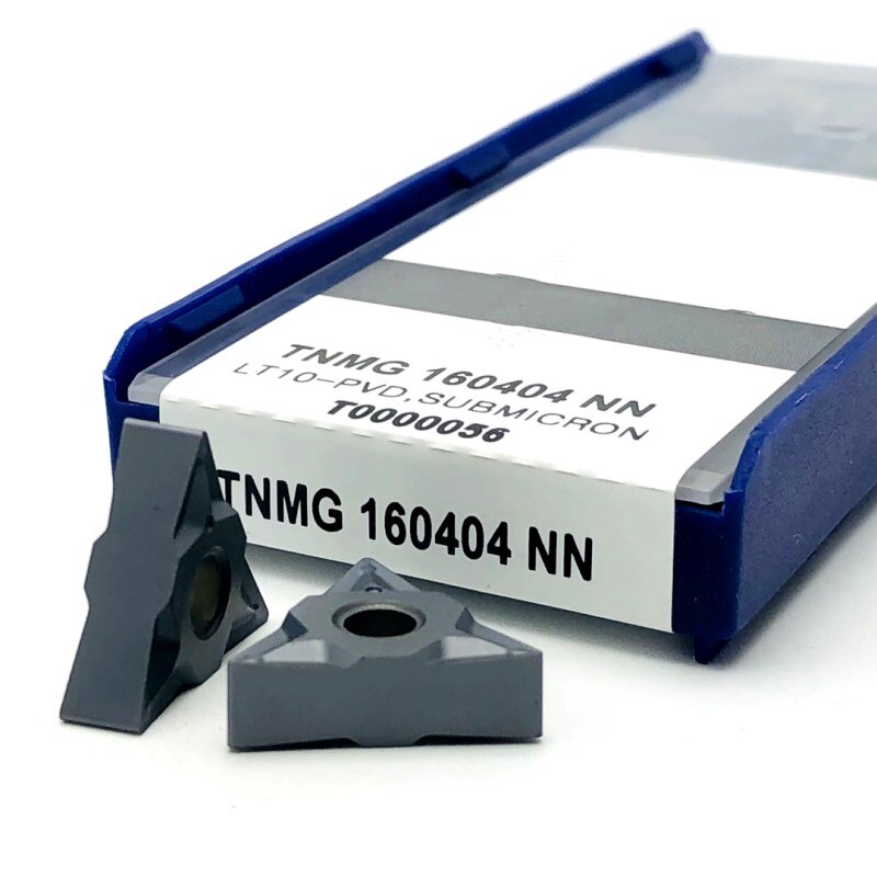 TNMG160404 NN-inserto de carburo de torneado de acero inoxidable de , herramientas de torneado de metal en lugar de LAMINA TNMG 160404, herramienta de corte