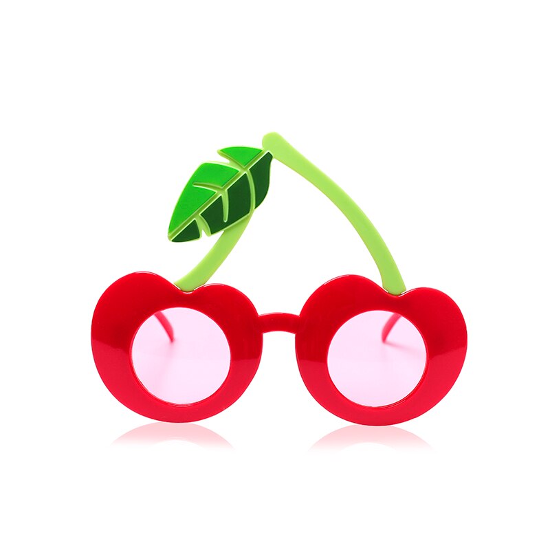 1pcs Beach Hawaii Party Pink Flamingo Party Tropical Decorations Funny Glasses Pineapple Sunglasses Summer Hawaiian Party Event: Plum