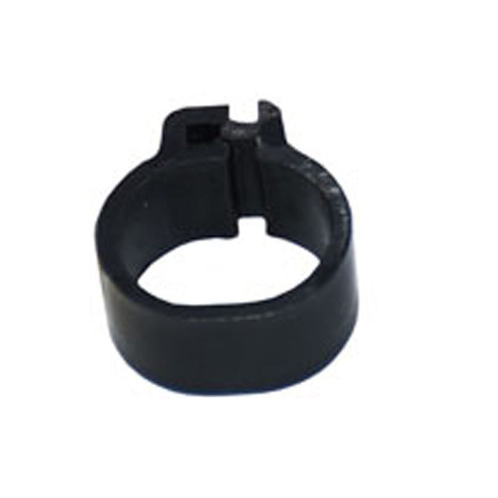 100 Stücke 10mm VöGel Taube Fußringe Kleine GeflüGel FußRing 10 Farben Kunststoff Taube Clip Wachtel Taube FußRing Haustier Vogel Liefert: Schwarz