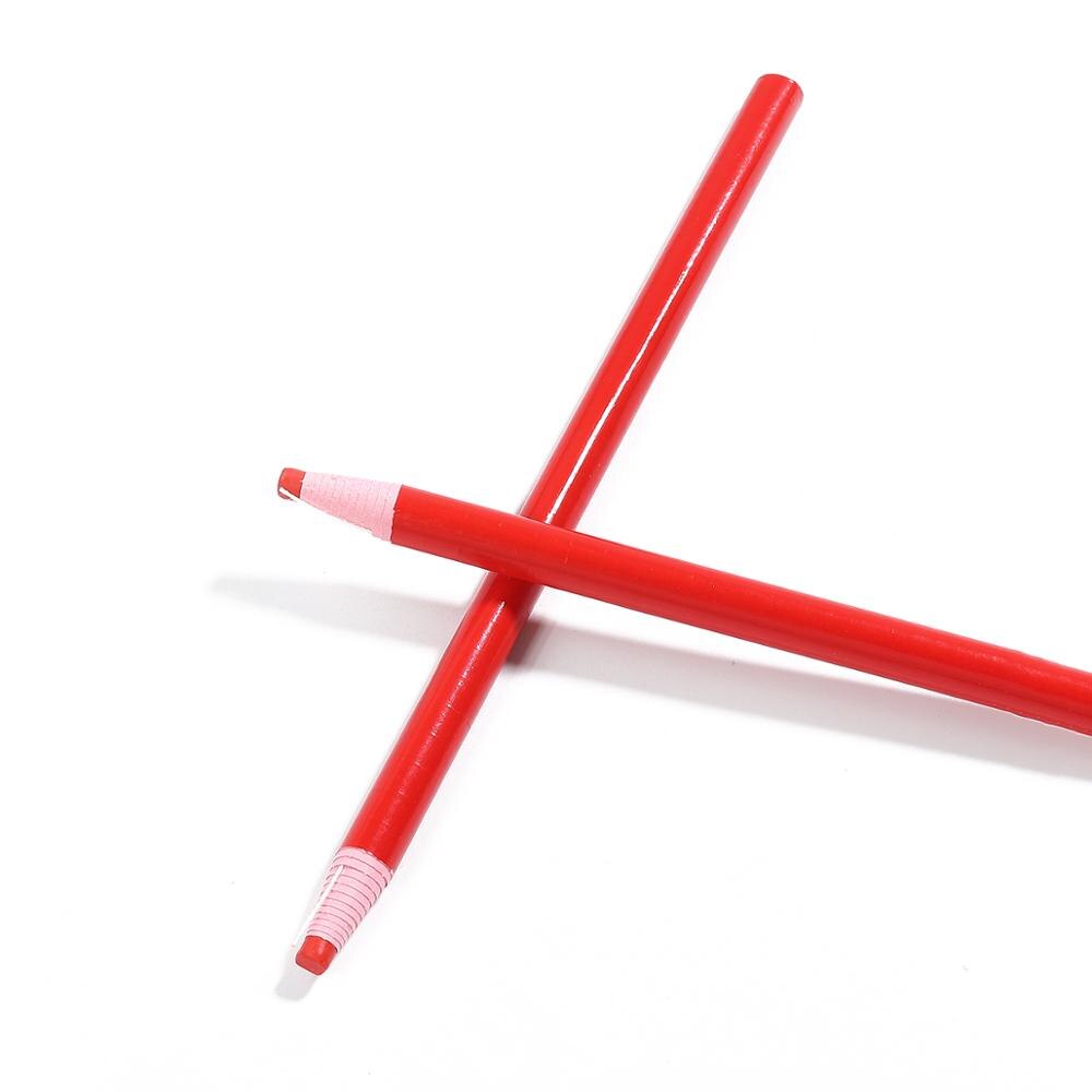 Crayons en craie pour le tissu, 1 pièce/lot, sans couture, crayon marqueur pour couture, accessoires pour outils de bricolage et outils de vêtements: Red