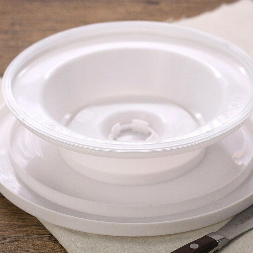 Plastic Cake Turntable Rotating Cake Plastic Dough Stand Cake turntable Baking Tools Decorating Knife Platform B2S1
