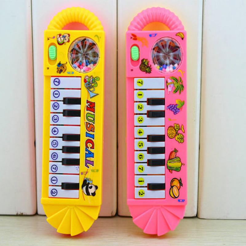 Tapete de juego de Piano con teclado divertido para bebé, instrumento Musical de desarrollo, juguetes de música educativos para niños de 2 a 4 años