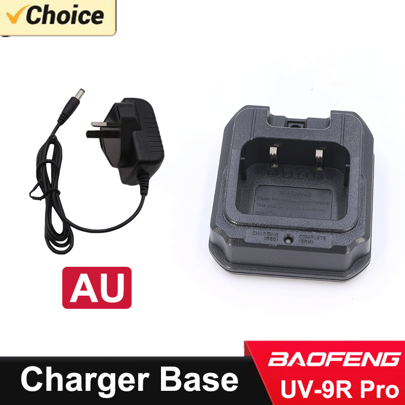 Baofeng – chargeur de batterie UV-S22 Pro V2, station d'accueil UV-9R Plus UV-9R PRO UV-68 UV-98 GMRS-9R UV-XR GT-3WP, talkie-walkie, Radios, accessoire: Black