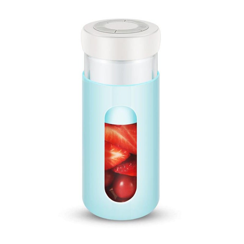 300ml portable glass juicer small household juicer cup mini electric fruit juice machine freshly squeezed