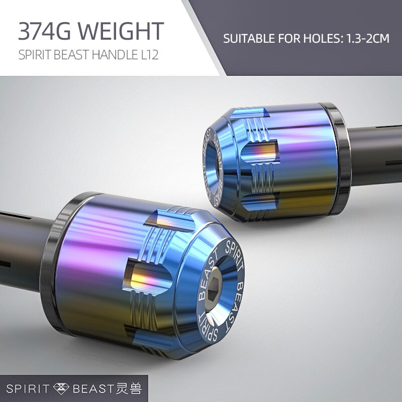 SPIRIT BEAST motorcycle handlebars modified parts motor handlebar balance plug handles Motocross anti-fall protection block: L12 C