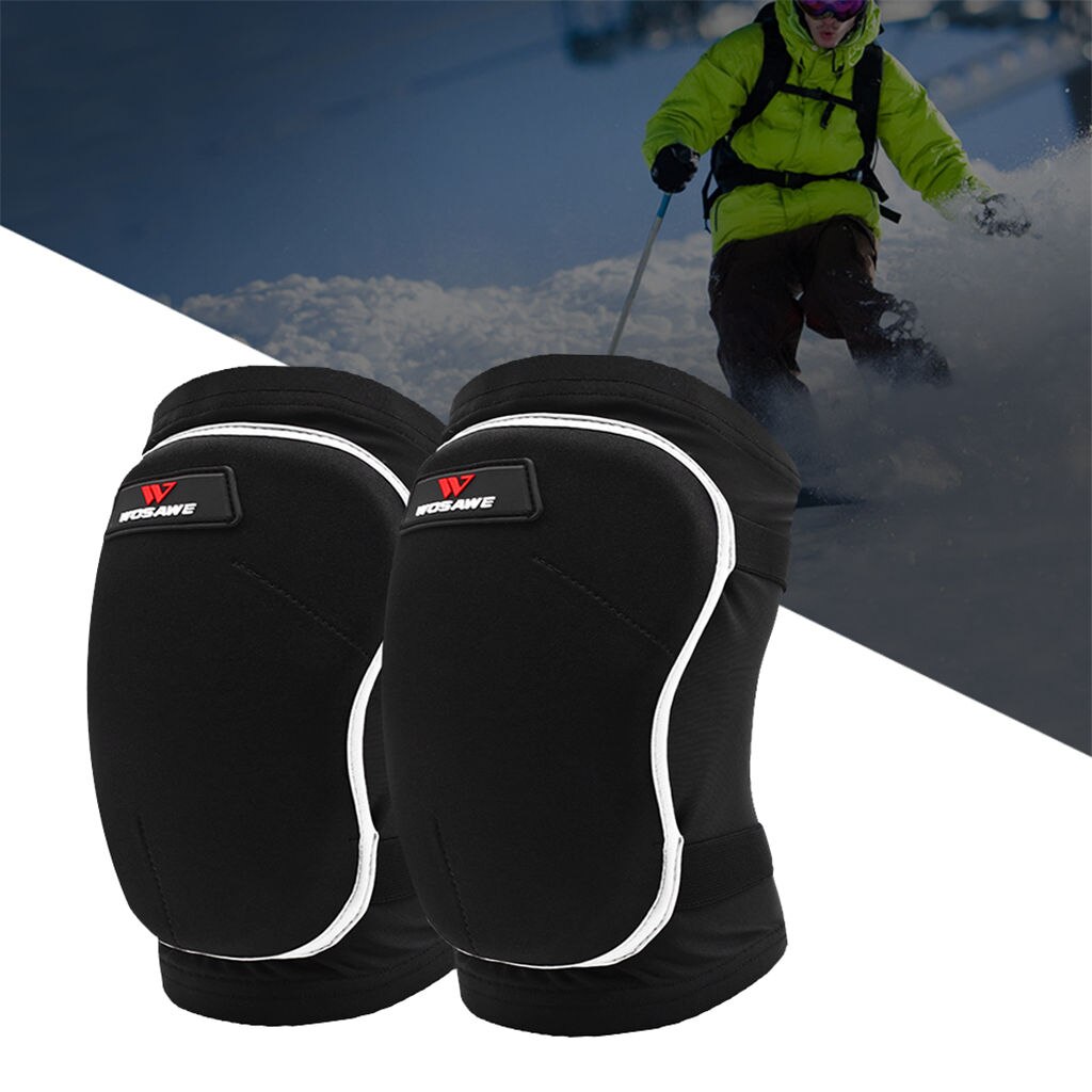 1 Paar Sport Knie Compressie Mouwen Brace Basketbal Kniebeschermers