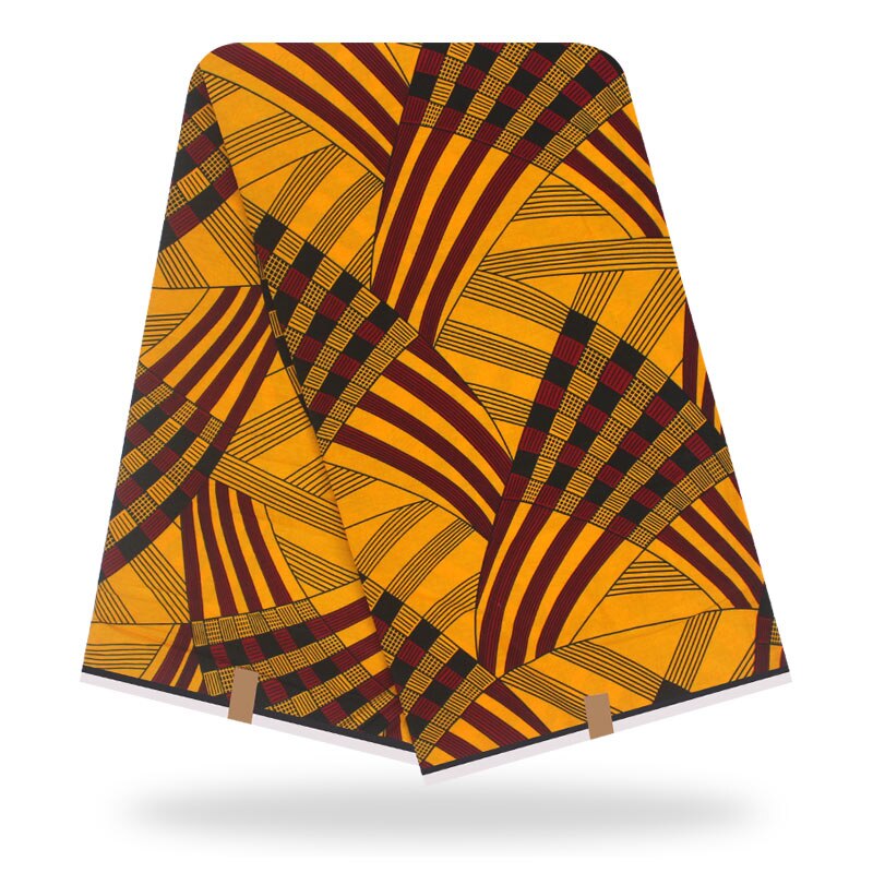 Colorful Real African Wax veritable African Fabric Wax Prints 100% Cotton for Dress 6yards Y200514-3: As picture 14