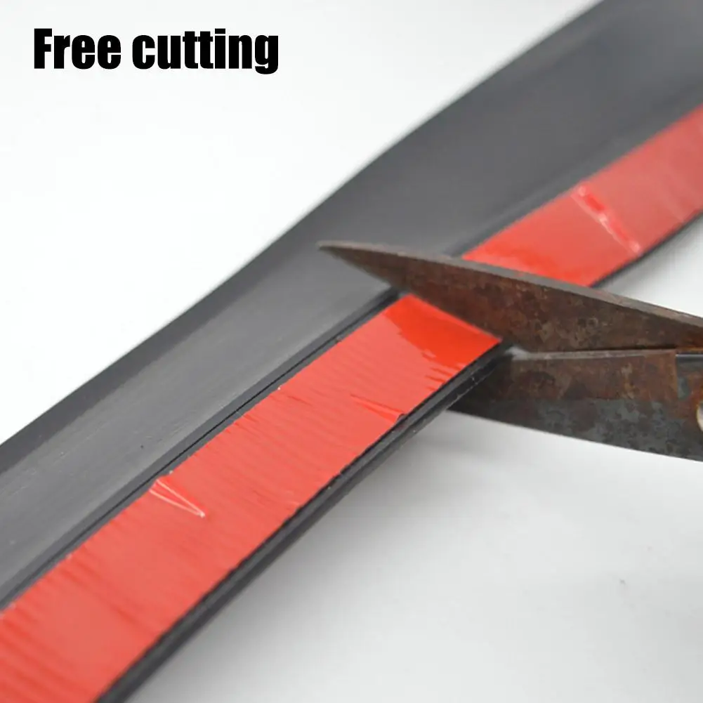 300cm garageportstätningslist dörrkarm gummi tpe-list väderbeständig blockerare tätningsmedel hemfönsterskydd dörrstopp