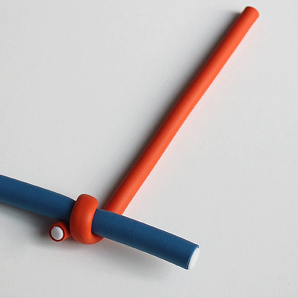 10pcs DIY curlers for hair soft hair rollers curler Pearl Cotton Hair Roll curls bagels bendy flexi rods spiral magic curl perms