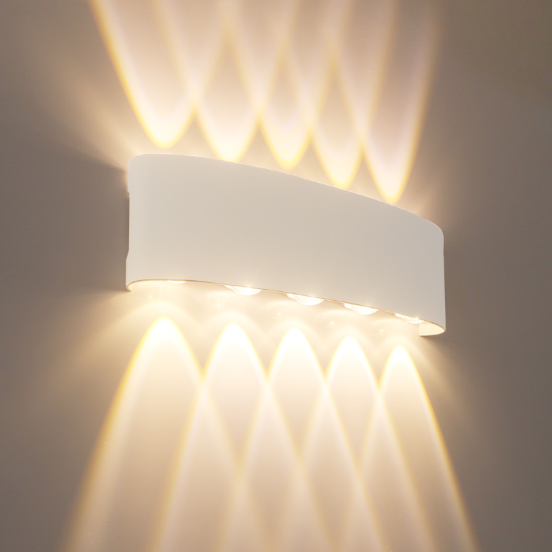 Telescoop Led Wandlamp ABS Outdoor IP65 Waterdichte Witte Wandlamp Voor Huis Villa Tuin Binnenplaats Veranda Trap Gang Licht