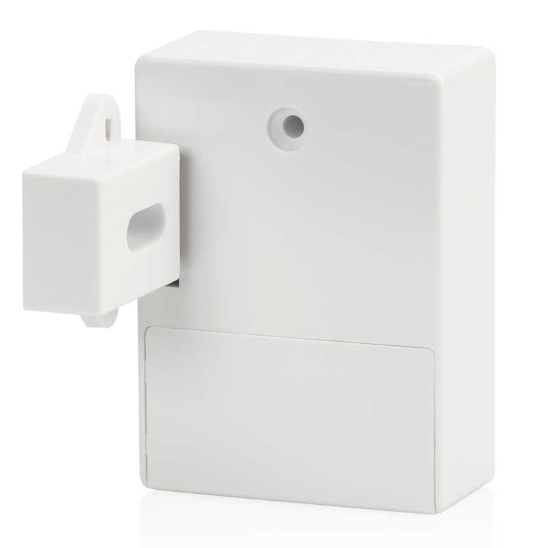 Serrure pour armoire Invisible, carte RFID à puce Invisible, facile à installer, alimenté par batterie, pour armoire à chaussures, casier à tiroirs: White