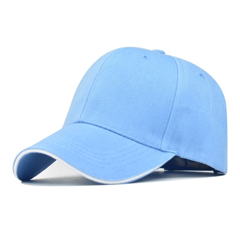 Baseball Cap Snapback Hat Polyester Thick Spring Autumn Cap Pure color cap keep warm Hip Hop Fitted Cap For Men Women