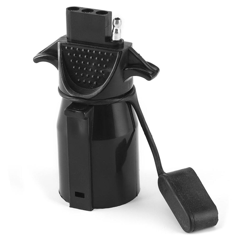 7 Blade to Flat 4 Pin Adapter Converter Waterproof US Connector for RV Trailers