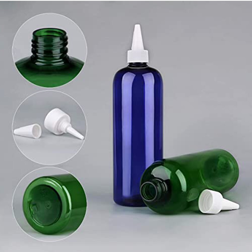 Multi-Functional 500ML Hair dye bottle PET Plastic Refillable Bottles Empty Hair Color Bottle Applicator Salon Hairdressing Tool