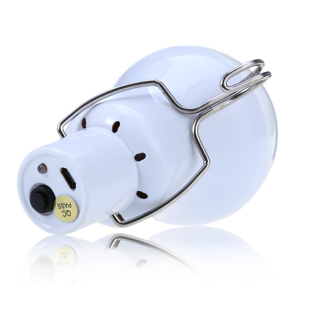 Solar LED Oplaadbare Lamp Thuis Draagbare Outdoor Verlichting Draagbare Kamp Tent Mobiele Camping Emergency Lamp