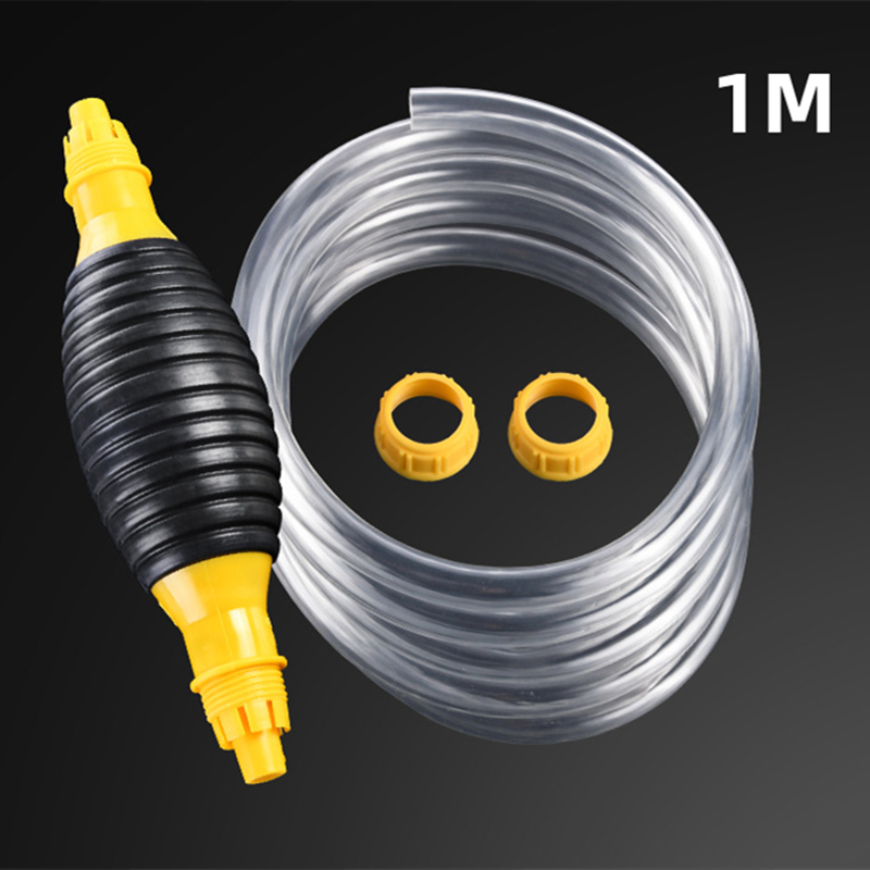 Oppdater universell bil bærbar manuell drivstoffpumpe overføringe håndprimer til bensin bensin manuell oljepumpe selvsugende stor strømning