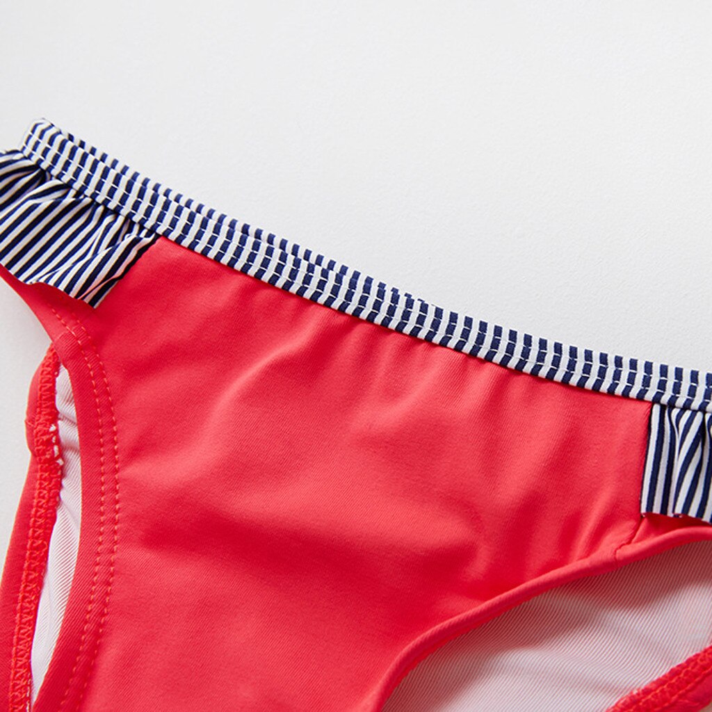 Girls Swimsuit Kids Swimwear Cute Print Kids Bikini Sets Children Kids Girls Bikini Beach Swimsuit+Shorts Swimwear Set Outfit