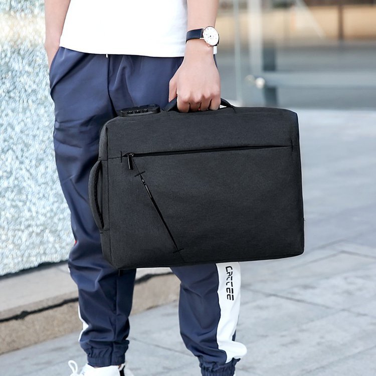 Dxyizu Rugzakken Voor Mannen Grote Capaciteit Terug Tas Voor Man Mode Business Travelling Mannelijke Laptop Rugzak 15.6 Inch