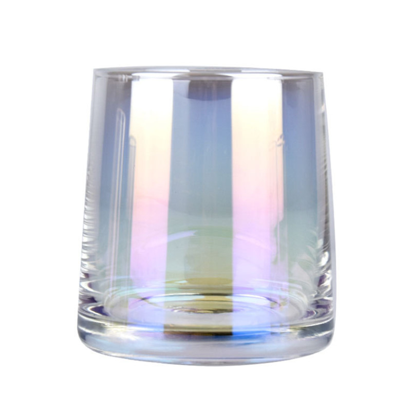 Nordic Glass Carafe Water Pitcher with Wood Lid Kettle Drinking Cup Tea Pot Juice Jug Household Drinkware Clear Water Bottle: B