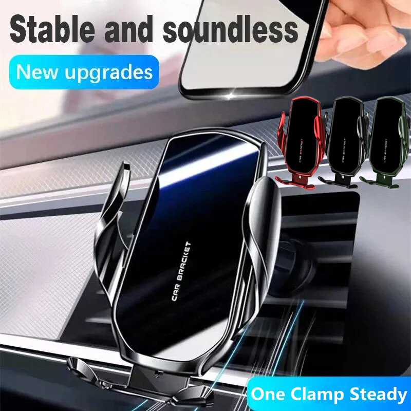 Support de téléphone universel pour voiture, Clip de ventilation, Support de téléphone portable, Support GPS pour Smartphone, Support dans la voiture pour iPhone