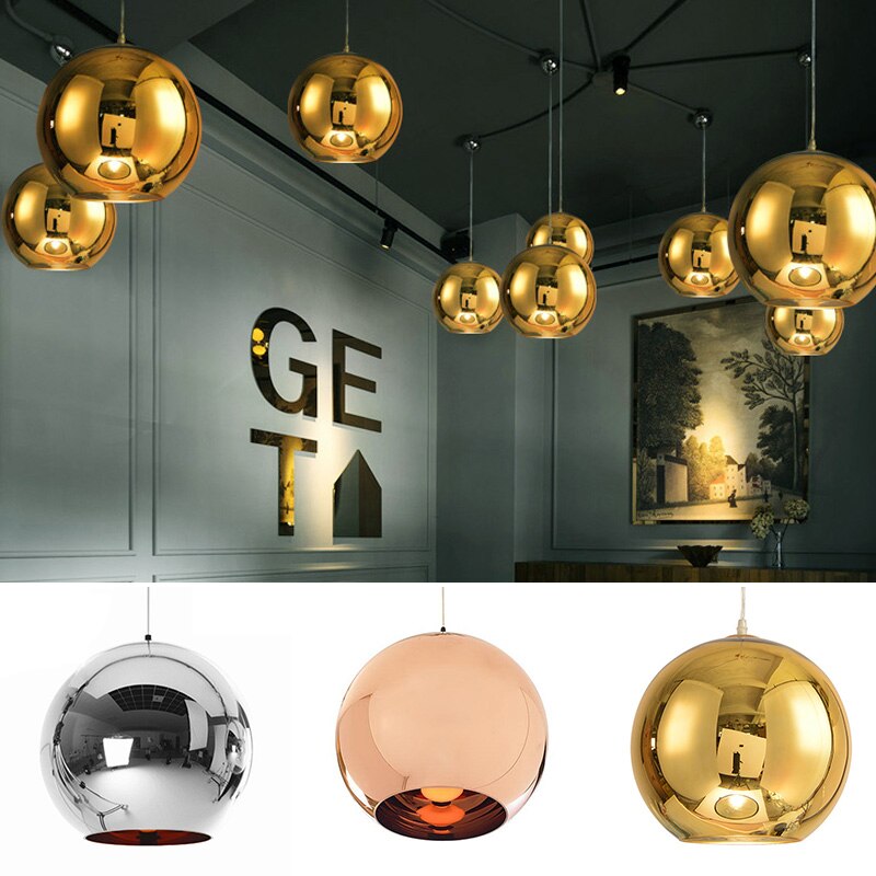 15cm glaskugle lysekrone lys romantisk klasse loftlampe hængende lampe drømmelignende lampe minimalistiske lys