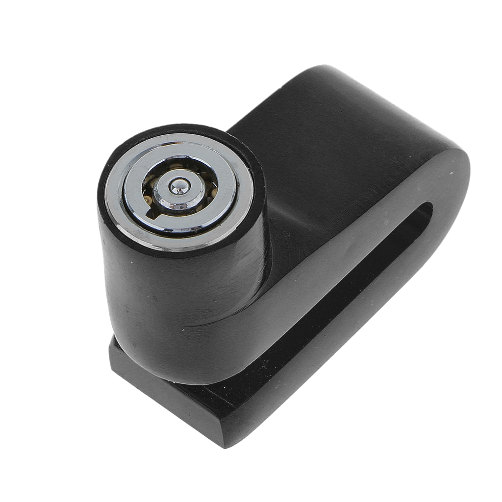 Anti-Theft Sercurity Lock Brake Locking For Bikes Motorcycles Black