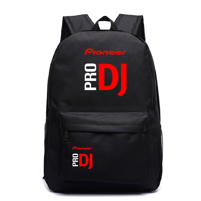 Mochilas escolares Pioneer Pro Dj para niños, niñas y adolescentes, bonita, a la , con patrón