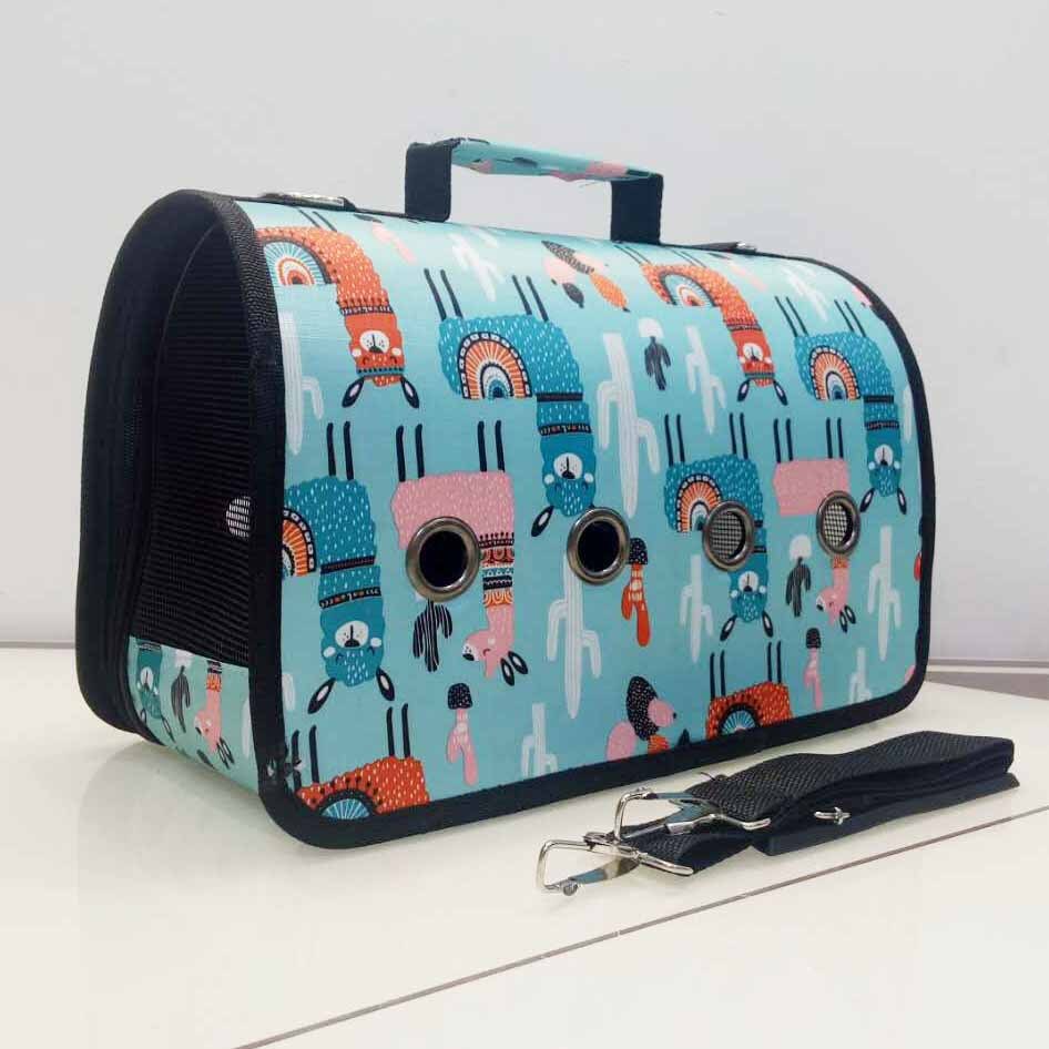Dog Cat Carrier Backpack Travel Breathable Pet Bag Out Folding Shoulder Messenger Bag for Small Dogs Pet Suppliers: 14 / L(40x21x27cm)