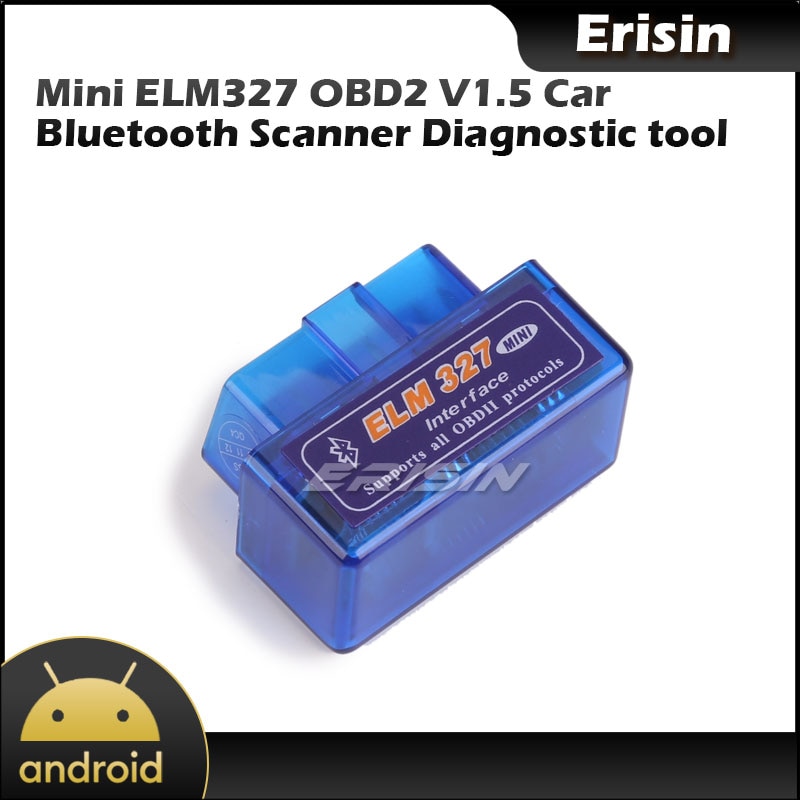 Erisin ES350 Mini Elm 327 V1.5 Bluetooth OBD-II OBD2 Auto Diagnostische Scan Tool Diagnostische Android Autoradio Dvd