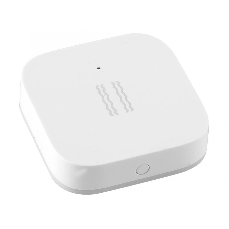 Smart Vibration Sensor ZigBee Shock Sensor for Home Safety White Vibration Sensor White