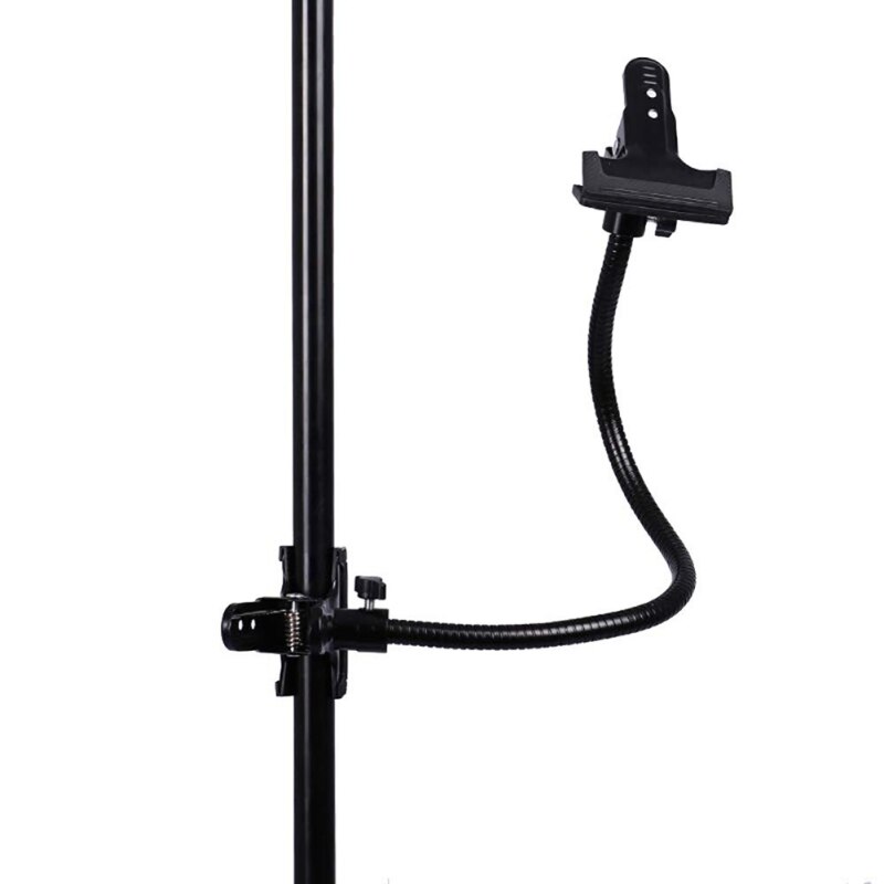 Background Holder Clamp - Metal Studio Accessory for Reflector & Light Stand - Photography Equipment