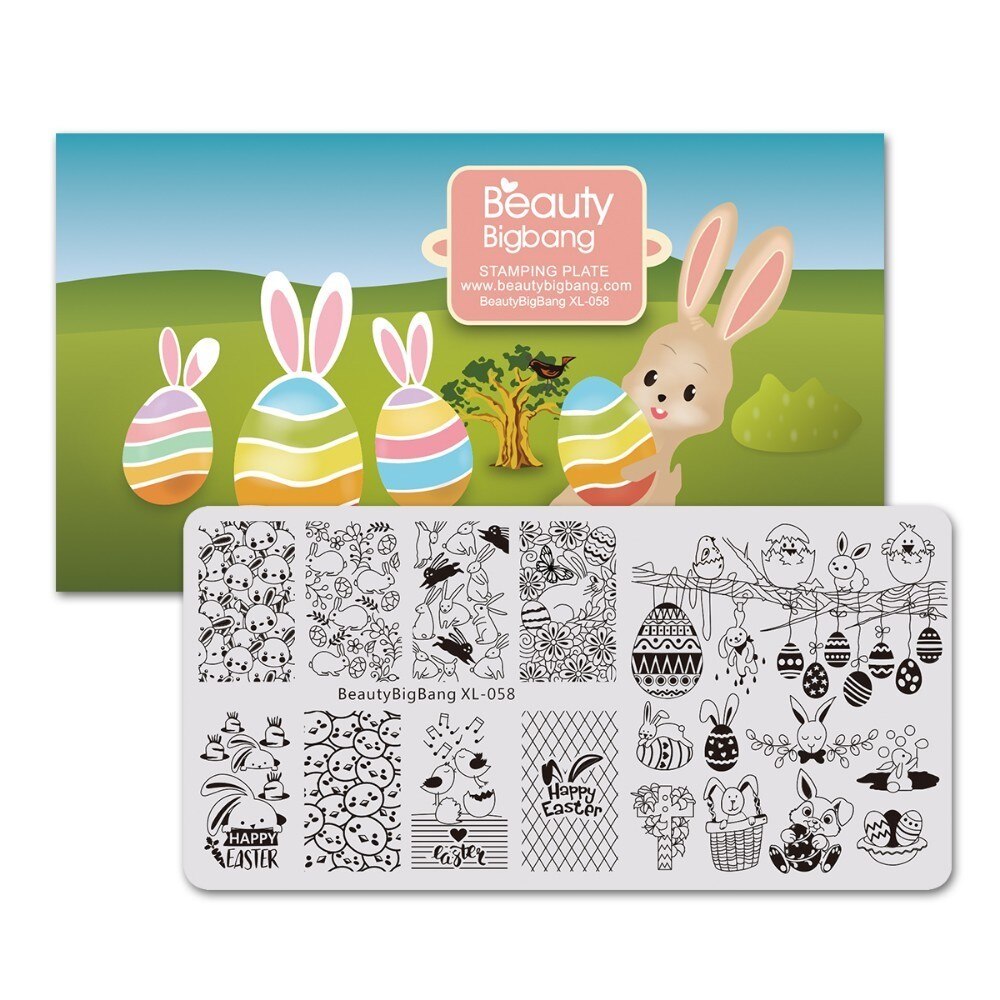 BeautyBigBang – pochoir pour ongles, étoile, lune, Accessoires, ciel étoilé, moule, plaques d&#39;estampage, outils d&#39;art des ongles: 58