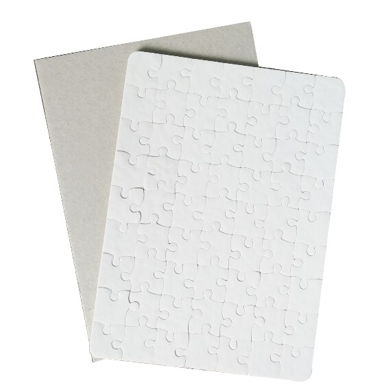 A3 / A4 / A5 Size Blanco Puzzel Sublimatie Print Puzzel Speelgoed 10 Stuks/partij: A5 size  63 pieces