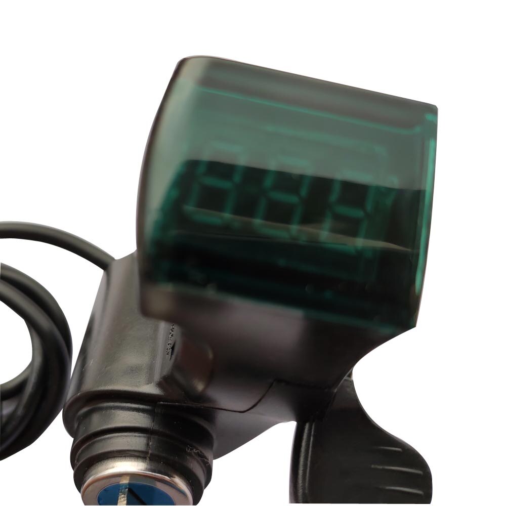 12V 24V 36V 48V 60V 72V Elektrische Fiets Thumb Throttle met key lock LCD display gas voor elektrische fiets/scooter/e-bike