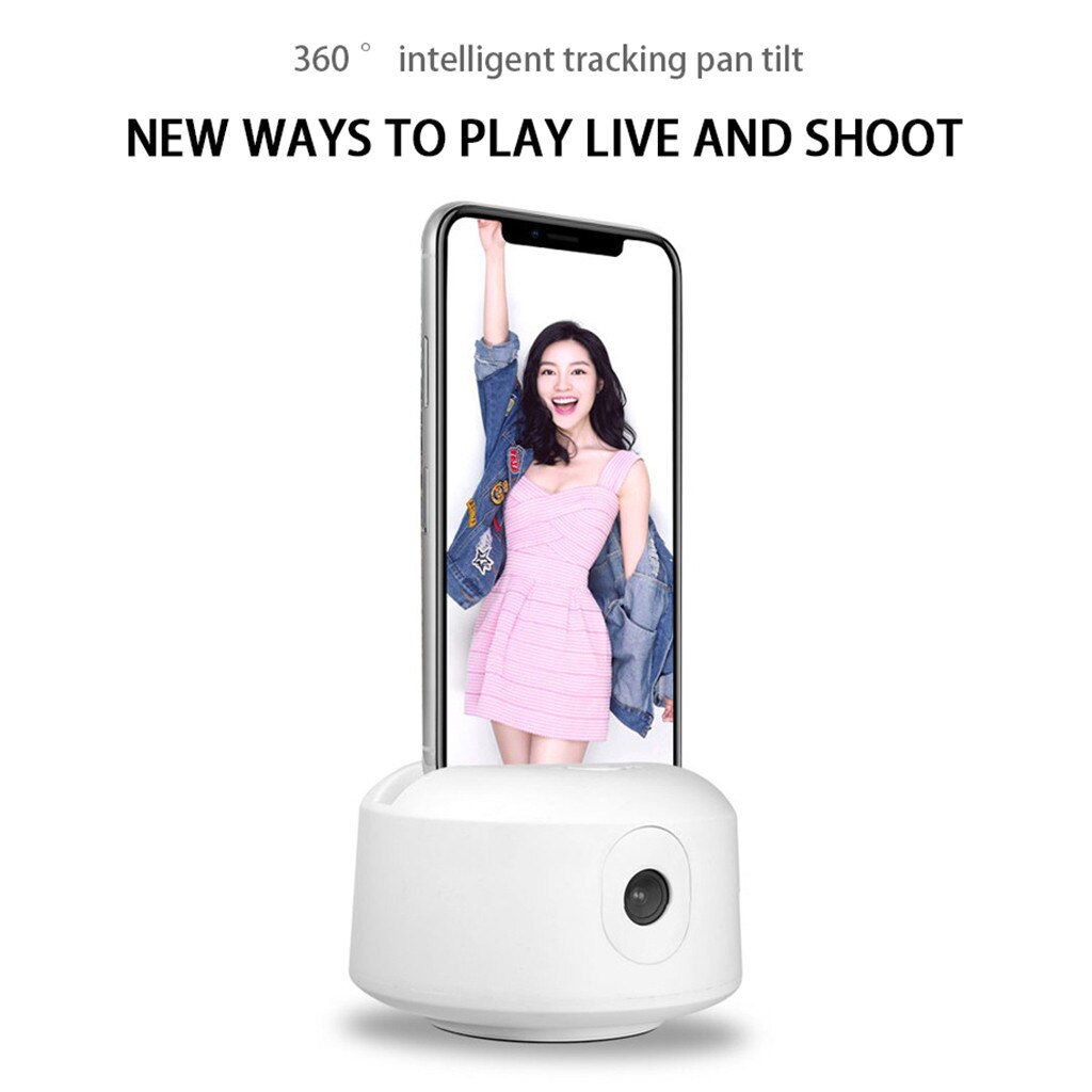 Auto Tracking Smart Shooting Holder 360°Rotation All-in-one Camera Auto Face Selfie Stick Tracking Camera Phone Holder