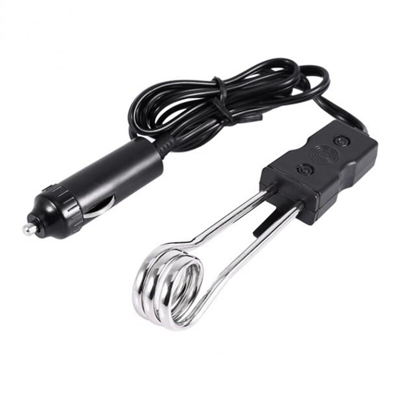 Portable 24V Electric Car Boiled Immersion Water Heater Traveling Camping Picnic