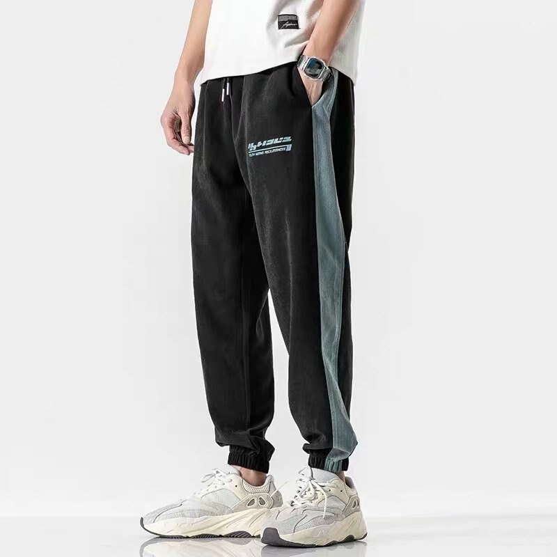 Mannen Zwarte Zomer Harembroek Heren Hip Hop Casual Broek Mannelijke Streetwear Broek Bodems Fashions: Asian Size M / Black