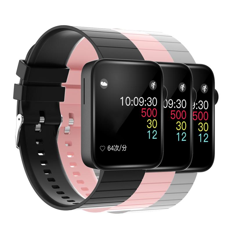 P88 Smart Horloge Bluetooth Call Armband Custom Dial Hartslag Bloeddruk Bloed Zuurstof Monitoring IPX67 Waterdicht Stappenteller