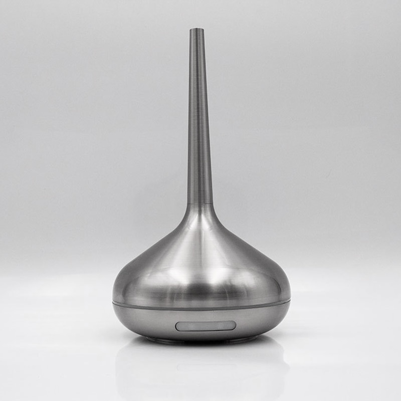 Luchtbevochtiger Aromatherapie Diffuser Aroma Diffuser Machine Essentiële Olie Ultrasone Mist Maker Led Licht Voor Home Office Silver