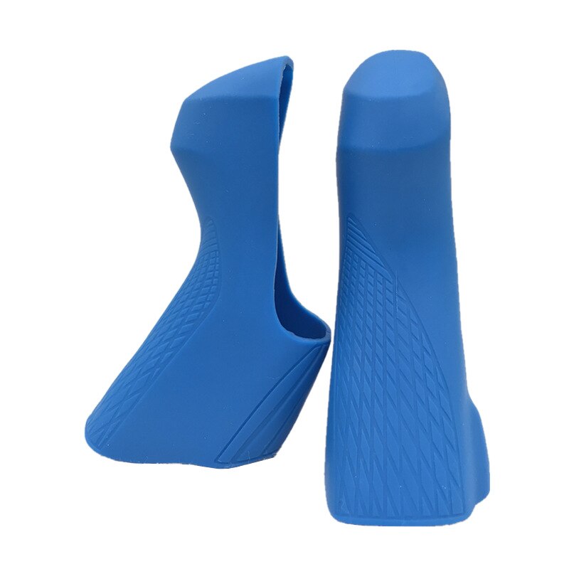 Generic Road Bike Shift Brake Lever Covers Bicycle Silicone Bracket For ST-R8000 ST-R7000 Hoods for Shimano R7000 R8000 Shifters: Blue