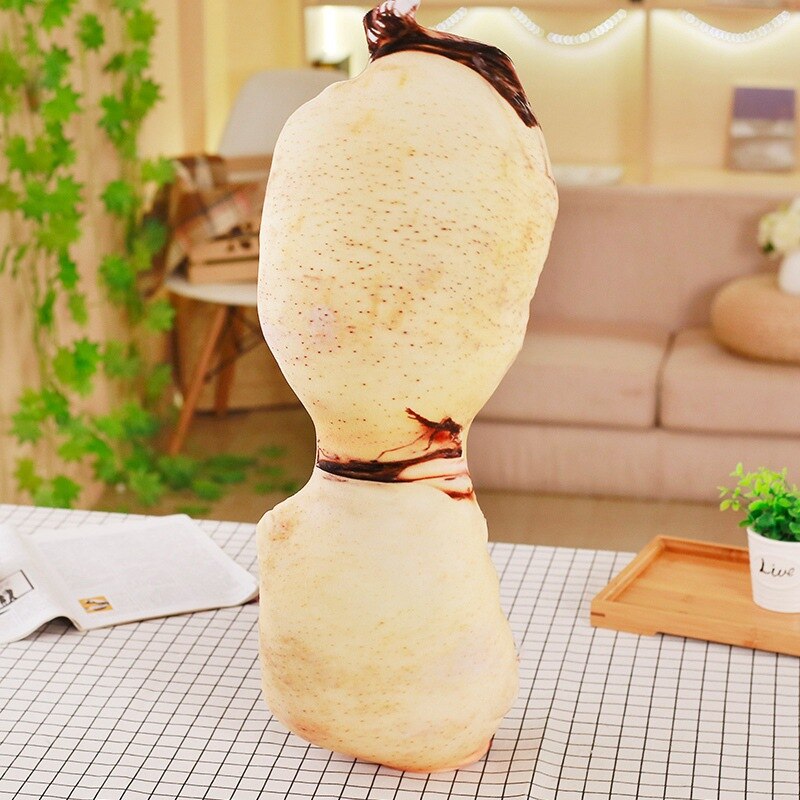Creatieve Simulatie Voedsel Kussen Kip Klauw Bamboe Schieten Granaatappel Pompoen Grote Kussen Pluche Speelgoed Voor Kinderen: Lotus root