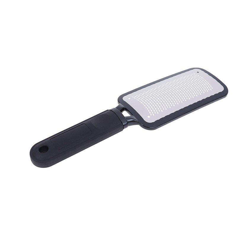 Rallador Microplane para pies talón Rasp Lima pie pedicura removedor duro muerto piel depurador negro pie exfoliante herramientas de manicura