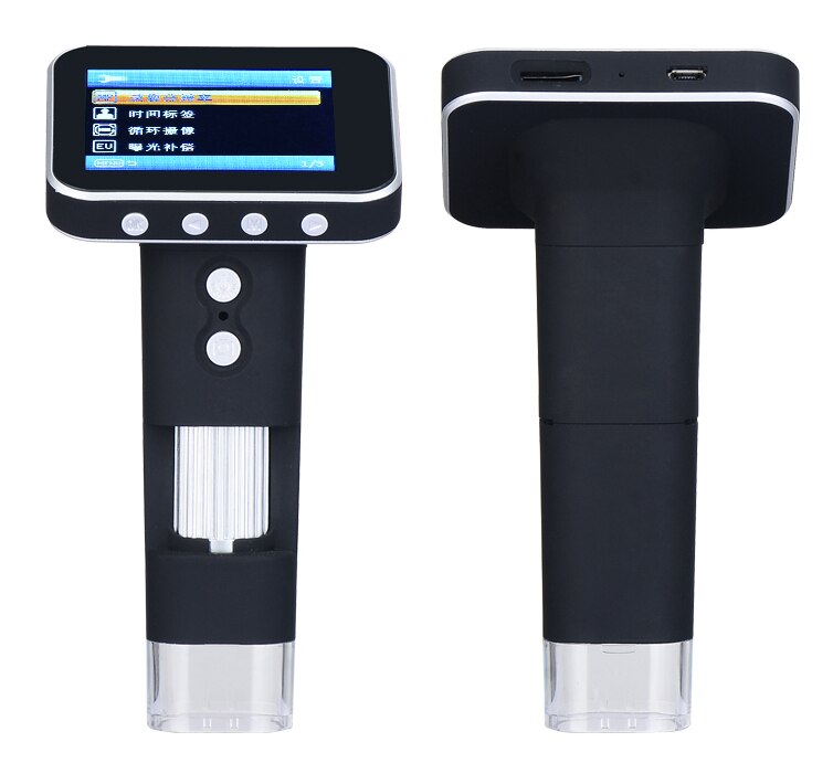 1000x USB Digital Microscope HD LCD Display Wireless Skin Scalp Detector Digital Microscope