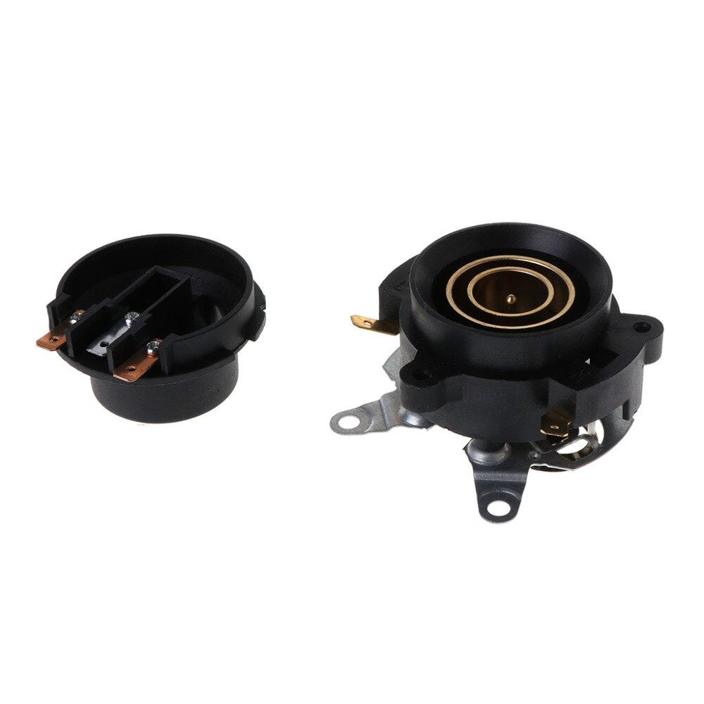 Thermostat Temperature Control Kettle Top Base Set Socket Electric Kettle Parts Black Color