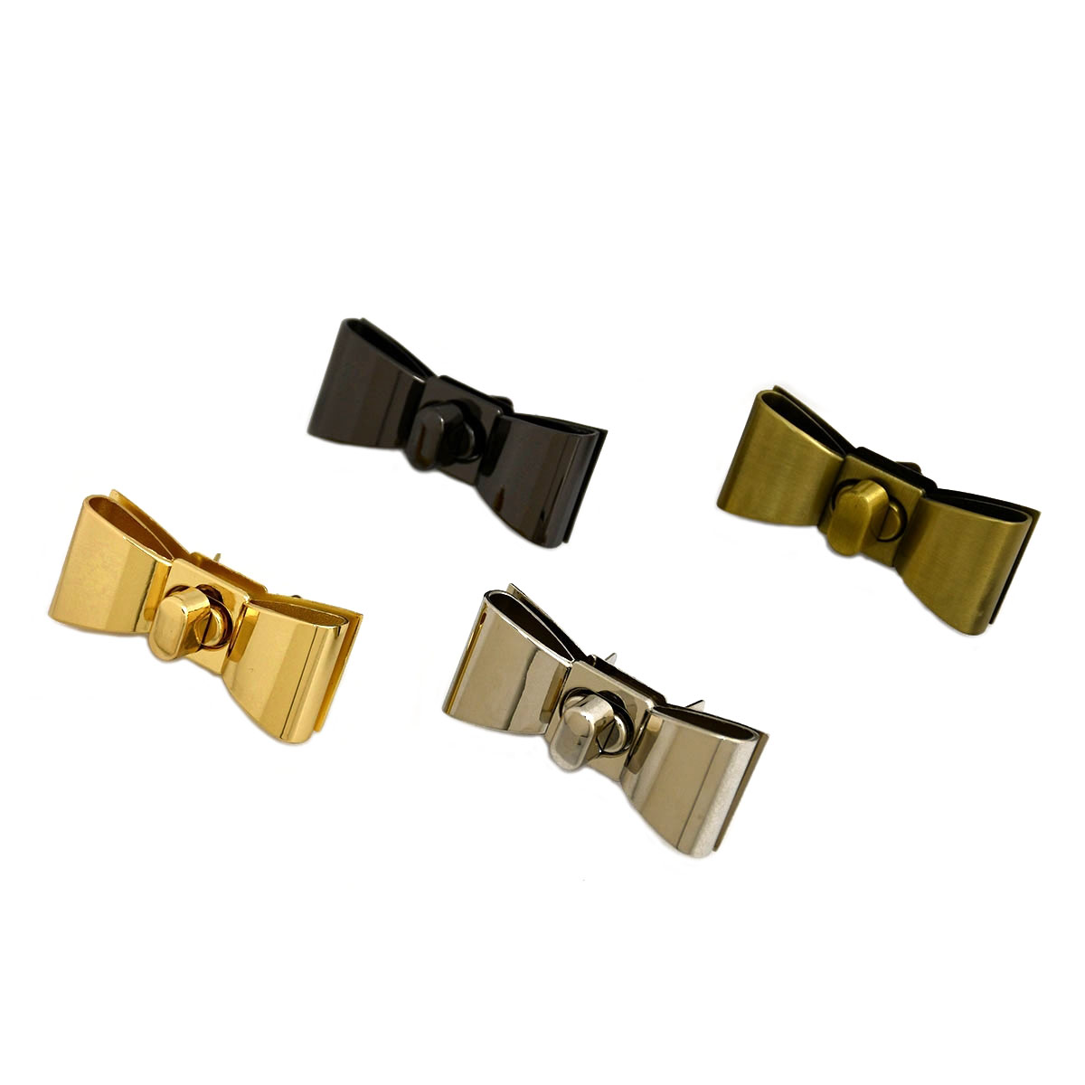 1 st metall rosett vridlås vridlåsspänne för gör-det-själv handväska väska bagage hårdvara stängning väskdelar tillbehör