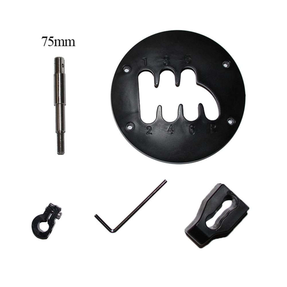 Modified Damping Shifter For Thrustmaster TH8A Gear Accessories Short Throw/Short Shifter Mid Plate 6-Speed Cover Upgrade Kit