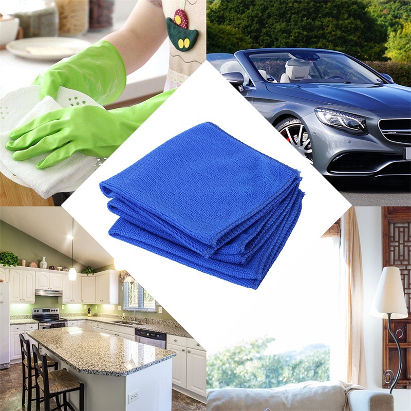 1-20 Stuks Microfiber Handdoeken Wasstraat Drogen Doek Handdoek Huishoudelijke Doekjes Auto Detaillering Polijstdoek Thuis Schoon gereedschap