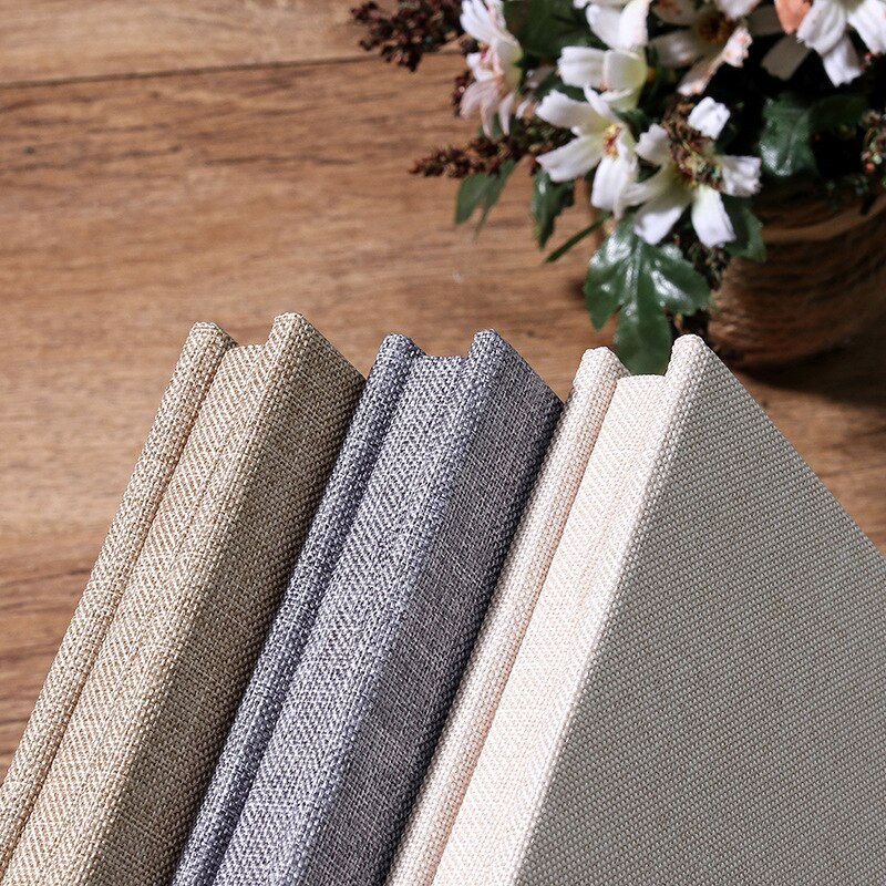 Linen 16inch DIY Photo Album Lovers Birthday Wedding Photos Baby Photo Ablum Scrapbook Paper Crafts Albums Sticky