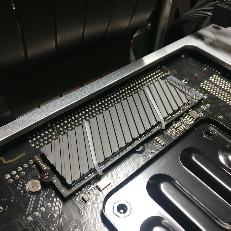 Disipador térmico de grafeno de cobre puro, M.2 , PCI-E, NVME, SSD, , 2280