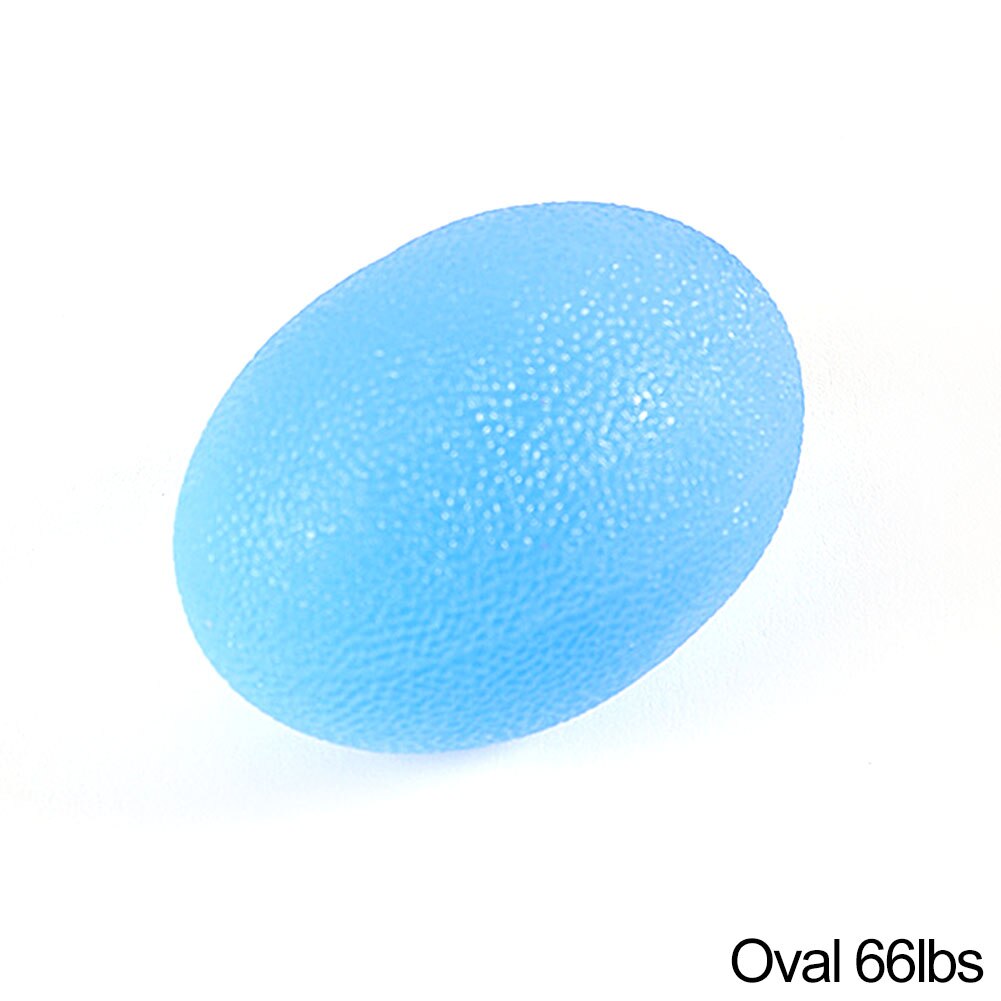 Bola de silicona para agarre de mano, expansor de mano para acondicionamiento físico, ejercitador de músculos pesados, entrenador de recuperación: Oval 66lbs
